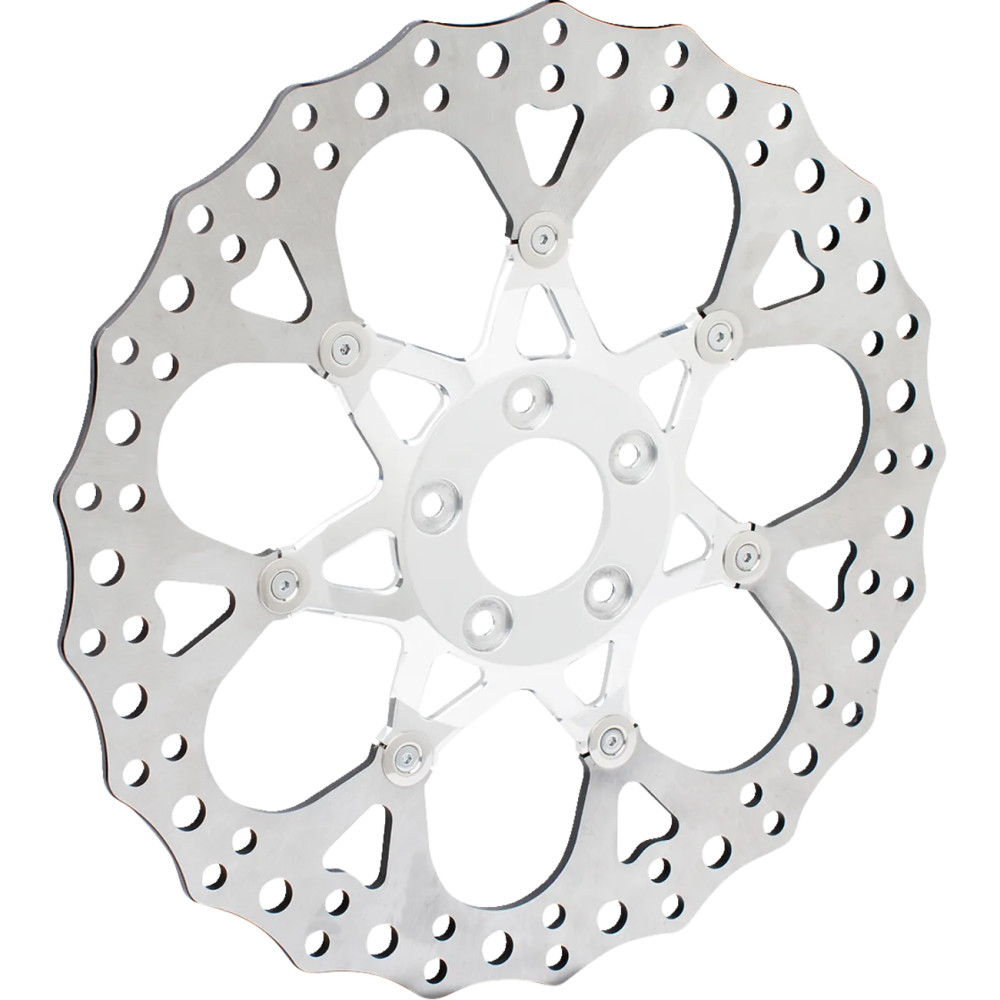 Two-Piece Floating Brake Rotor — 356 mm (14\"), Chrome
