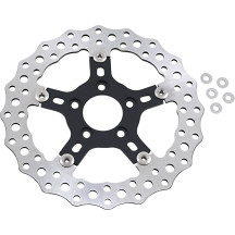 Rotor flotante Jagged — 292 mm (11.5"), negro, dos piezas (flotante)