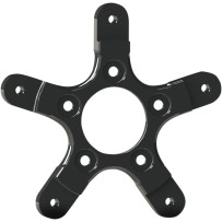 Soporte de rotor de freno — acepta rotores 11.8", círculo de pernos 3.25", negro