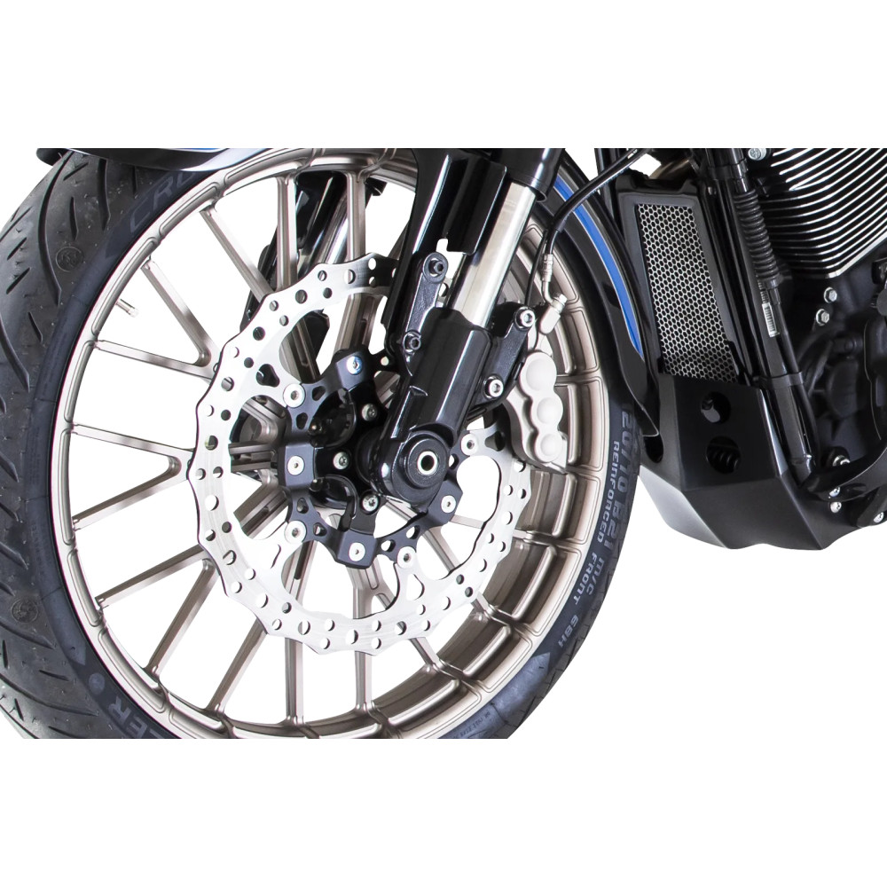Soporte de rotor de freno — acepta rotores 11.8", círculo de pernos 3.25", negro