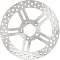 Rotor de freno monobloque — 292 mm (11.5"), círculo de pernos 3.25", Plateado