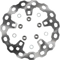 Cubiq™ rotor de freno — 299 mm, flotante completo, cromado
