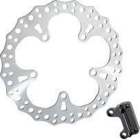 Rotor flotante dentado — 330 mm (13\"), plateado