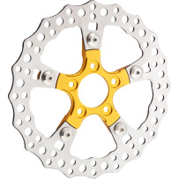 Soporte de rotor de freno — oro, Arlen Ness Wheel