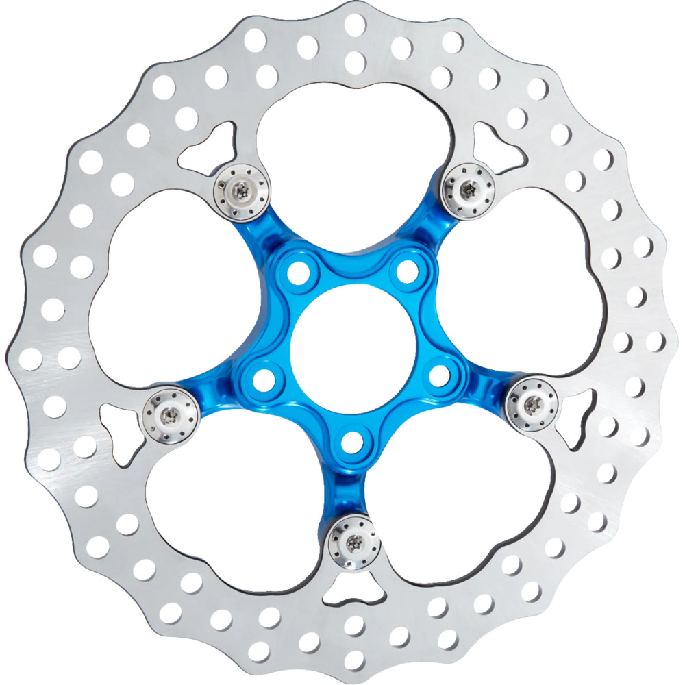 Rotor Spider — 300 mm, Azul