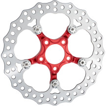 Rotor Spider — 300 mm, rojo