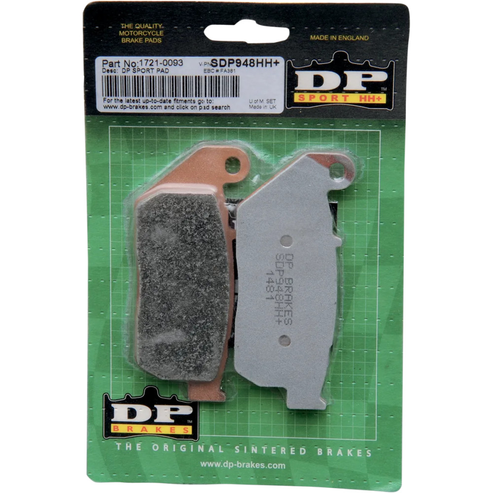 Sintered Metal Harley/Buell Brake Pads