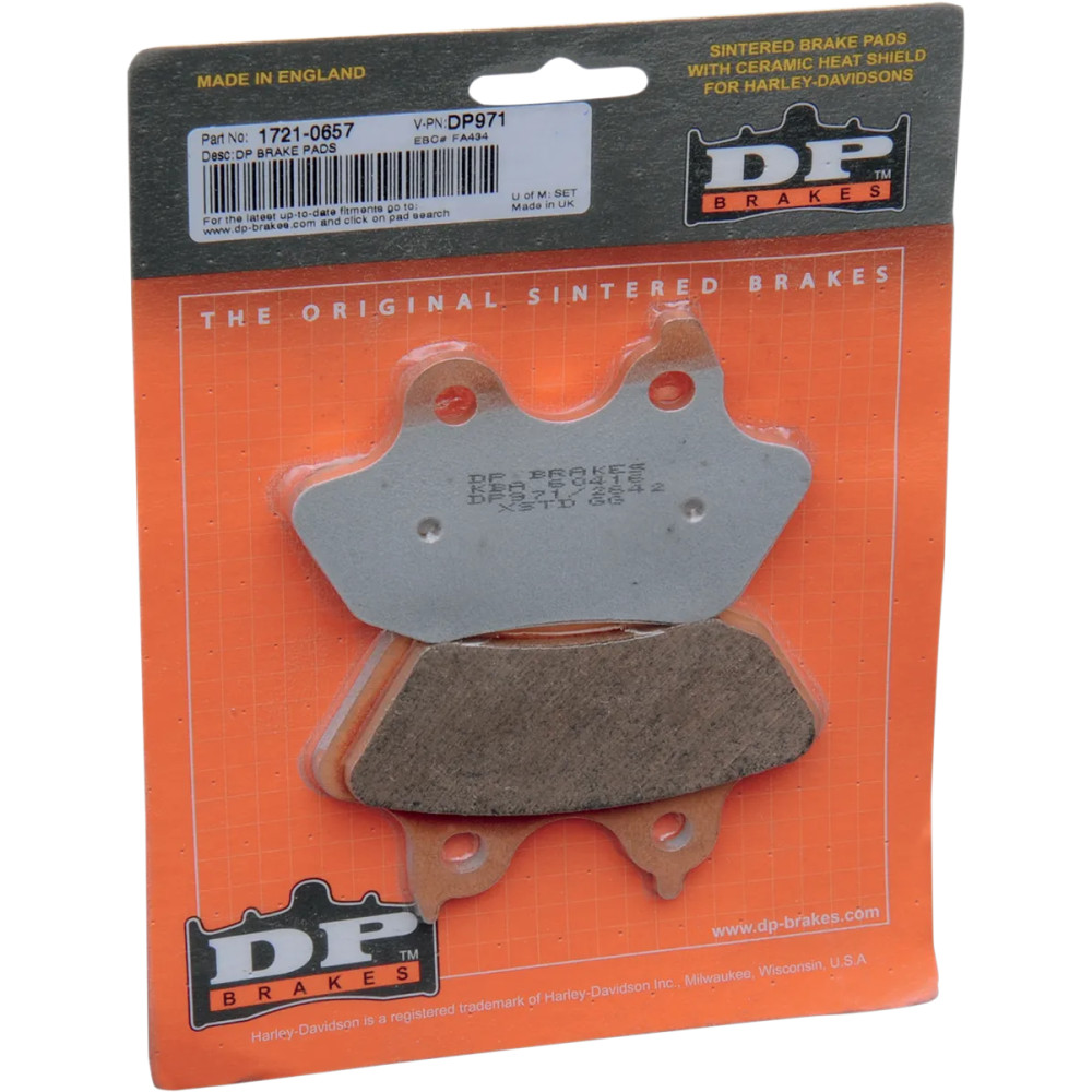 Sintered Metal Harley/Buell Brake Pads