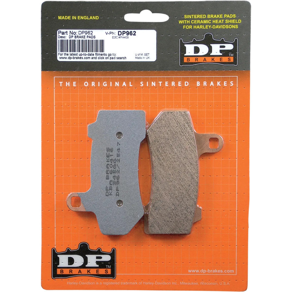 Sintered Metal Harley/Buell Brake Pads Sintered Metal Harley/Buell Brake Pads