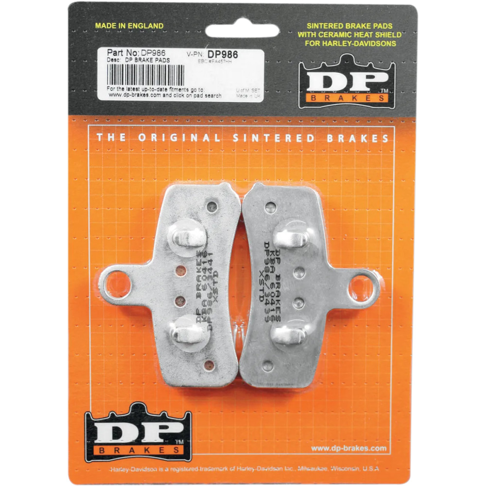 Sintered Metal Harley/Buell Brake Pads