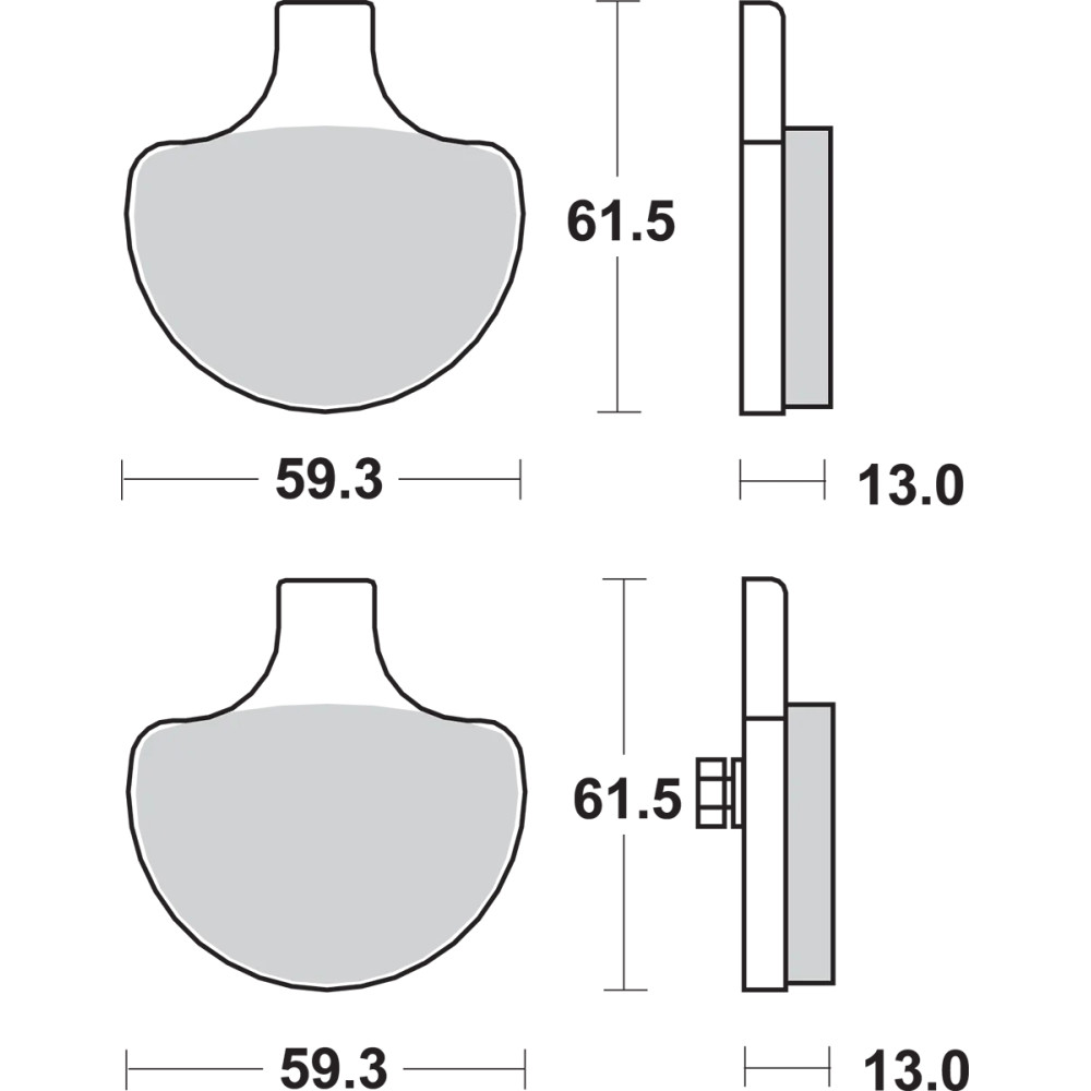Sintered Metal Harley/Buell Brake Pads Sintered Metal Harley/Buell Brake Pads