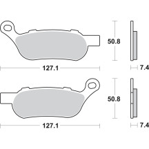 Sintered Metal Harley/Buell Brake Pads