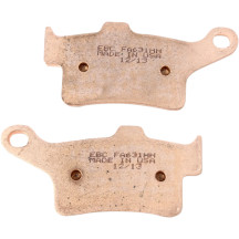 Pastillas de freno sinterizadas "HH" — 96.42 mm longitud, 8.05 mm grosor, juego de 2