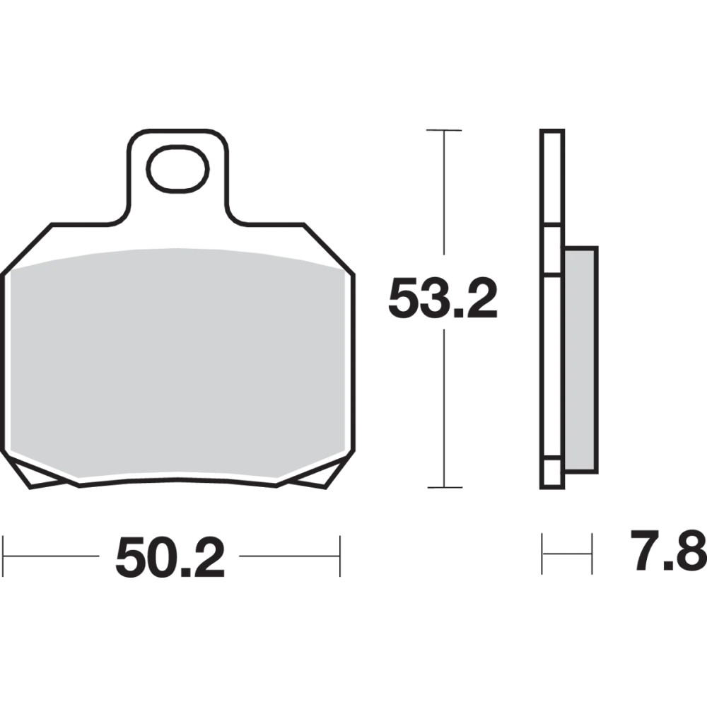 LS Street Excel Sintered Rear Brake Pads