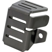 Kit protector del depósito de freno — lado trasero derecho, gris anodizado