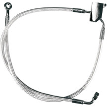 Braided Rear Brake Line Kit — Rear, Sterling Chromite® II