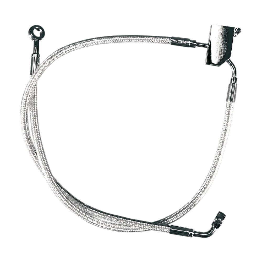 Braided Rear Brake Line Kit — Rear, Sterling Chromite® II