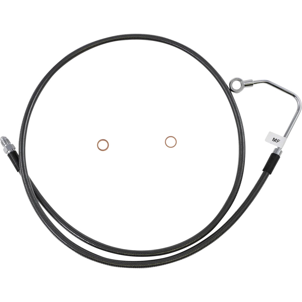 Kit Designer Series de latiguillos de freno medianos específico para ABS — banjo de 10 mm 35°, 11", 13", 15"