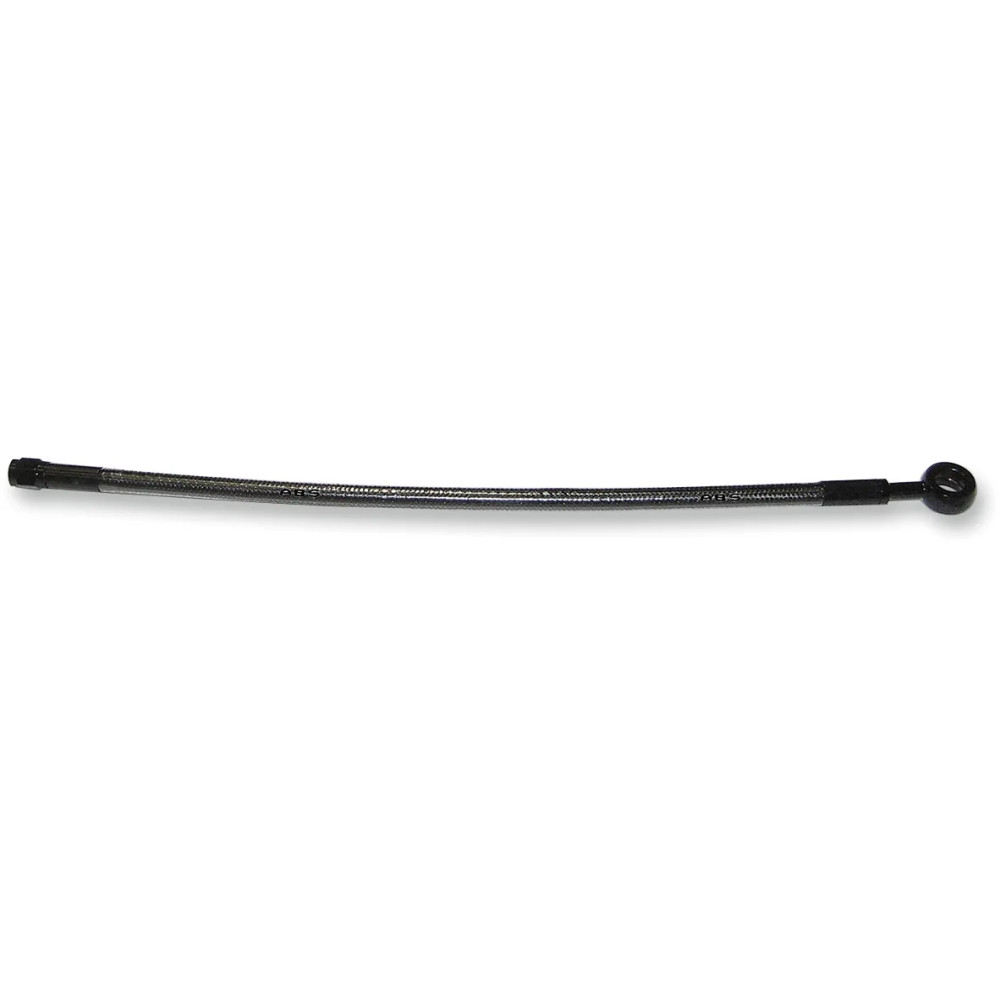 Designer Series ABS-Specific Upper Brake Line Kit — 76 cm (30") , 7/16" 35° banjo, Black