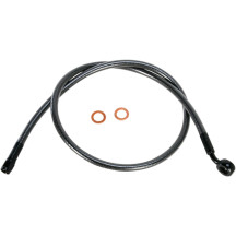 Kit de línea de freno delantero ABS de longitud alternativa Designer Series — 34", delantero/superior, ABS, banjo 7/16" 35°