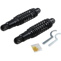Premium Ride-Height Adjustable Shocks — 279.40 mm (11.00"), ±0.50" ride-height, Rear, Black