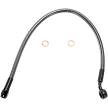 Kit de línea de freno delantero de longitud alternativa Designer Series específico para ABS — 43 cm (17"), banjo 10 mm 35°