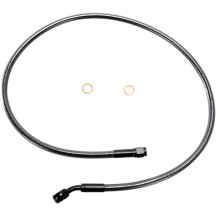 Alternate Length Designer Series ABS-Specific Front Brake Line Kit — 32", with ABS, 10 mm 35° banjo fitting