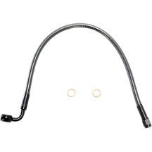 Kit de línea de freno delantero de longitud alternativa Designer Series — 17" , con ABS, banjo 10 mm 90°