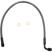 Kit de línea de freno superior específico para ABS Designer Series — 20", banjo de 10 mm 90°, para ABS