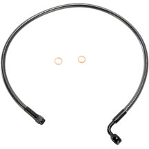 Kit de línea de freno delantero ABS específico Designer Series, longitud alternativa — 26\", con ABS, banjo 10 mm 90°