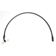 Kit de latiguillos superiores Designer Series para ABS — 58.5 cm (23"), racor banjo 10 mm 35°, Negro perla