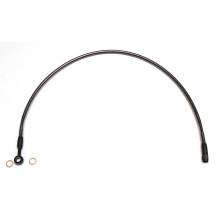 Kit de línea de freno superior específico para ABS Designer Series — 27" (68,5 cm), 10 mm 180° banjo, compatible con ABS, Negro