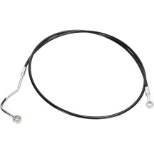 XR Línea superior de freno de acero inoxidable — 172.5 cm (68"), Sobredimensionado +10.2 cm (4"), con ABS, Negro, Cromo