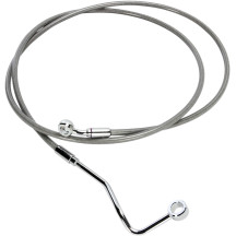 XR Línea de freno superior de acero inoxidable — 172.5 cm (68") de largo, compatible con ABS, plateado pulido