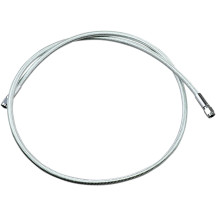 Línea de freno trenzada universal ABS — 112 cm (44"), Cromo, Sterling Chromite® II