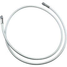 Línea de freno trenzada universal ABS — 137 cm (54"), cromado