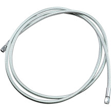Línea de freno trenzada universal ABS — 198 cm (78\"), Cromado, Sterling Chromite II