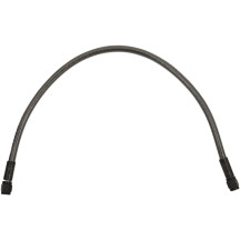 Latiguillo de freno trenzado universal ABS — 17" , Negro