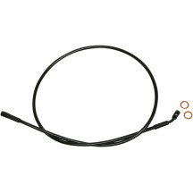Tubería de freno superior XR Extreme Response de longitud alternativa — 38" de longitud, unión banjo 7/16" 35°