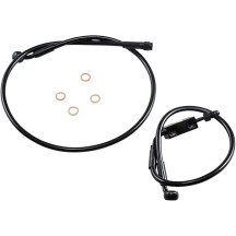 Kit de línea de freno delantero Extreme Response para ABS — 42 cm (16-1/2\"), 78.5 cm (31\"), Sobredimensionado +20.3 cm (8\"), 