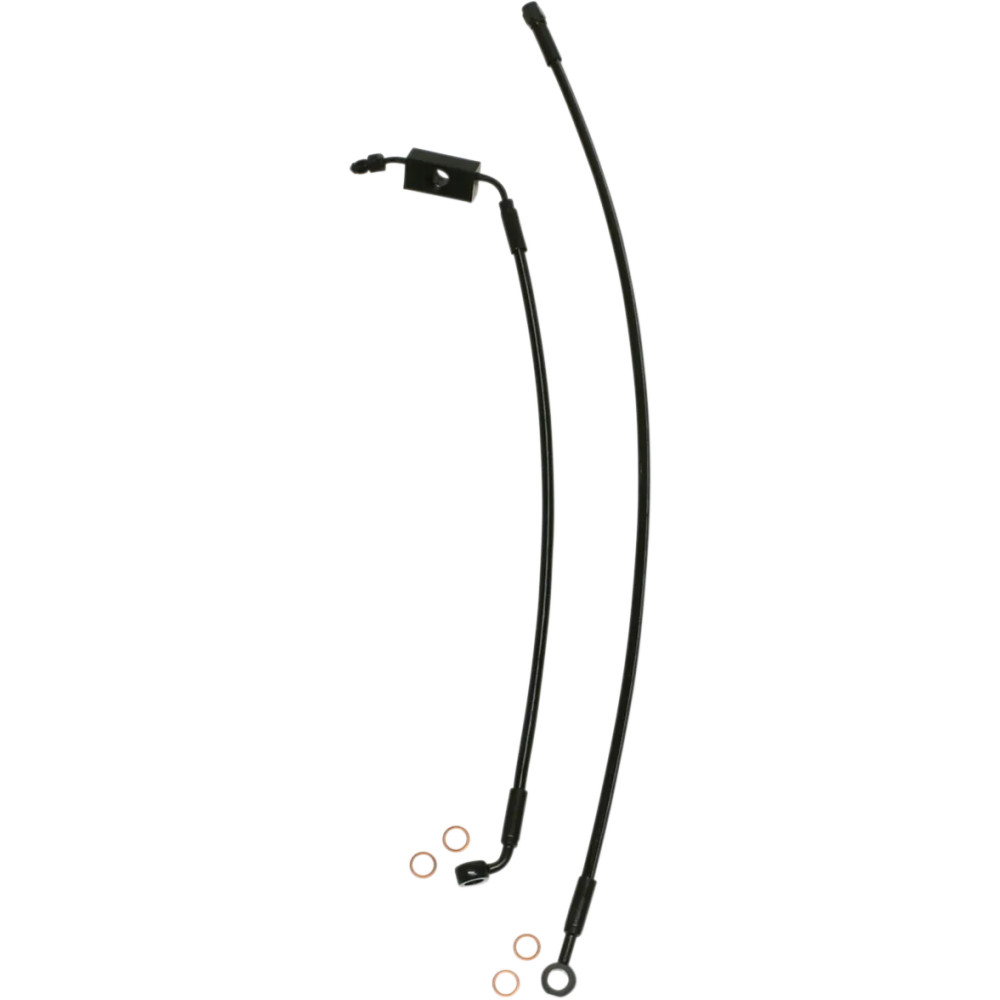 Kit de línea de freno delantero Extreme Response para ABS — 42 cm, 68.5 cm, Sobredimensionado +15.2 cm, Sobredimensionado +25.4 
