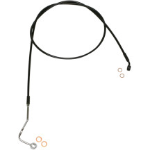 XR Línea de freno superior de acero inoxidable — 68" de longitud, acero inoxidable, con ABS, delantero superior
