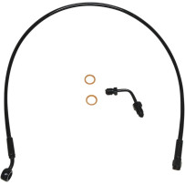 XR Latiguillo de freno superior con adaptador — 22\" (56 cm), con ABS, delantero superior, negro