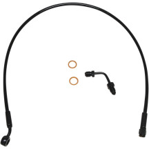 Línea de freno superior XR con adaptador — 76 cm (30"), para ABS, negro