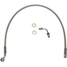Línea de freno superior XR con adaptador — 22" (56 cm), con ABS, Plata, pulida