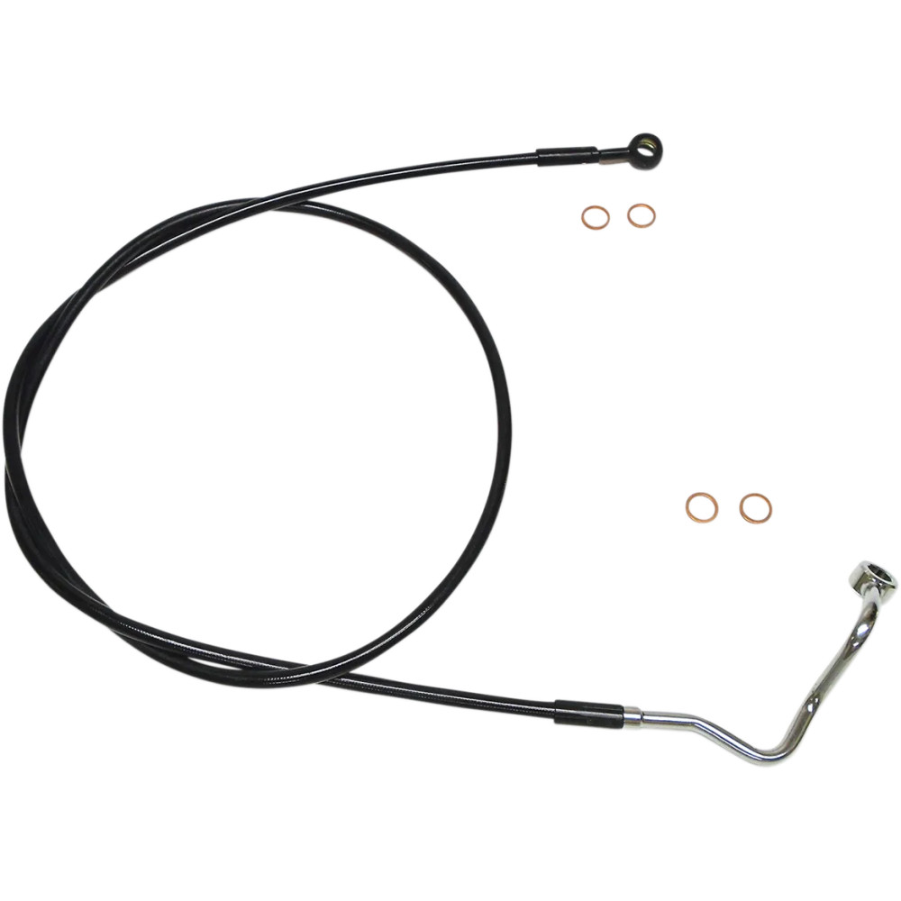 XR Línea de freno superior de acero inoxidable — 183 cm (72"), Sobredimensionado +20,3 cm (8"), con ABS