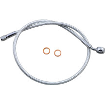 Línea de freno superior de longitud alternativa — 76 cm (30"), con ABS, banjo 12 mm 35°
