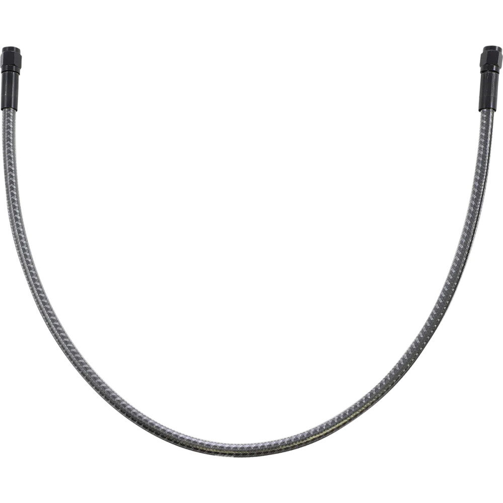 KARBONFIBR línea de freno universal — -3 AN, 23 pulg (58,5 cm), plata