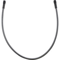KARBONFIBR Línea de freno universal — -3AN, 25" (63,5 cm), plateado
