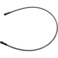 KARBONFIBR Línea de freno universal — -3AN, 76 cm (30"), plateado